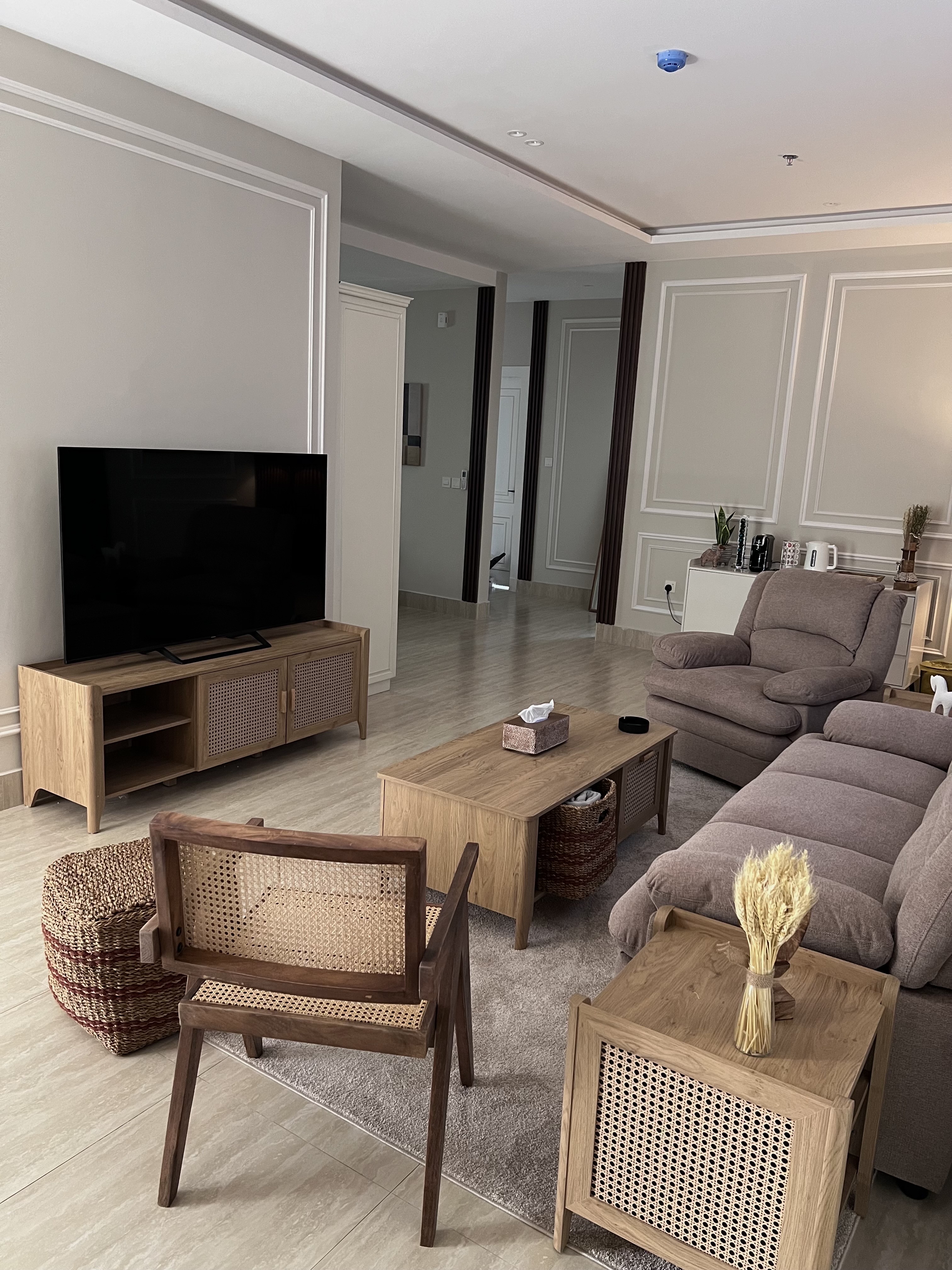 Brown apartment