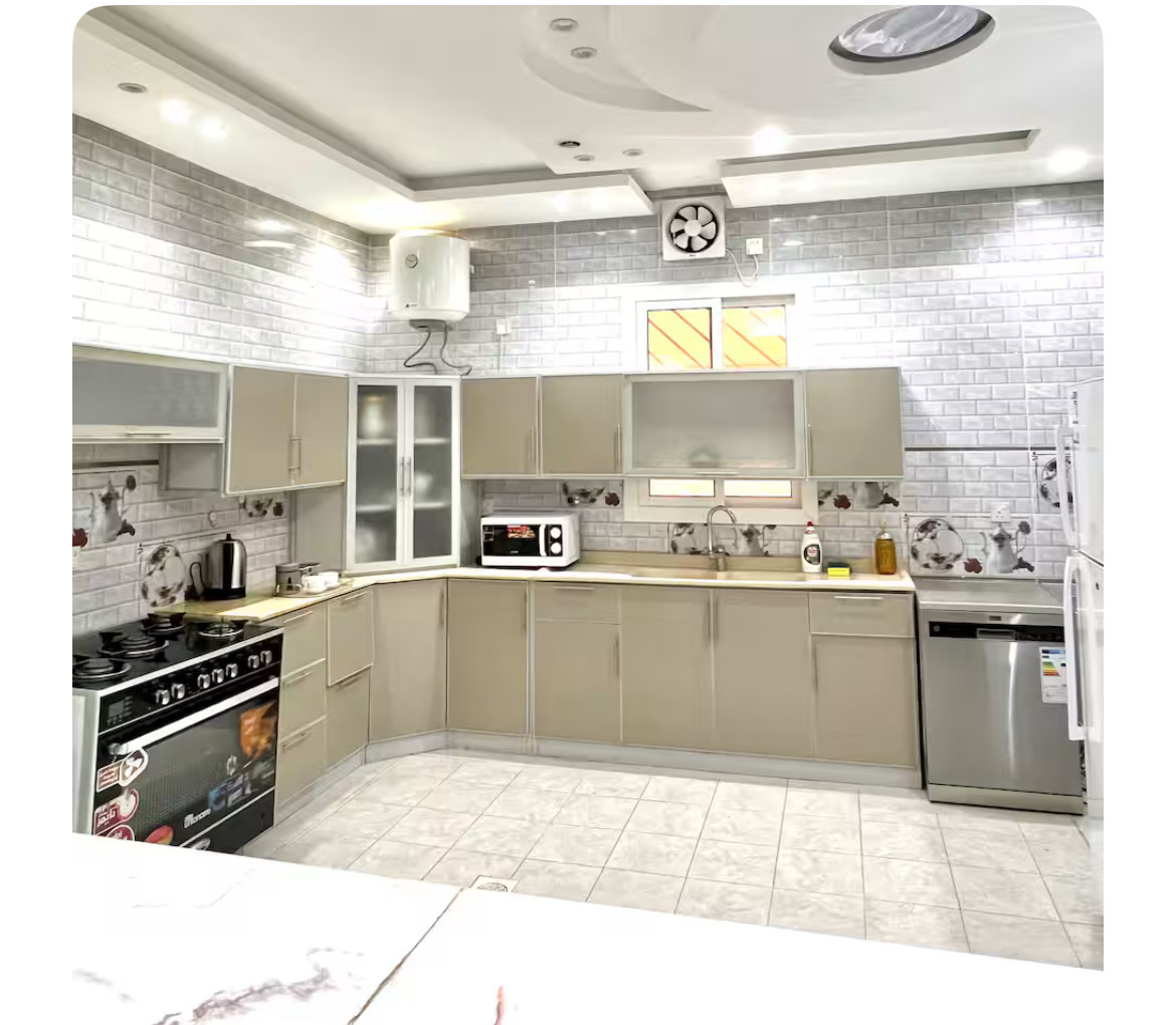 شقه غرفتين نوم وغرفه معيشه