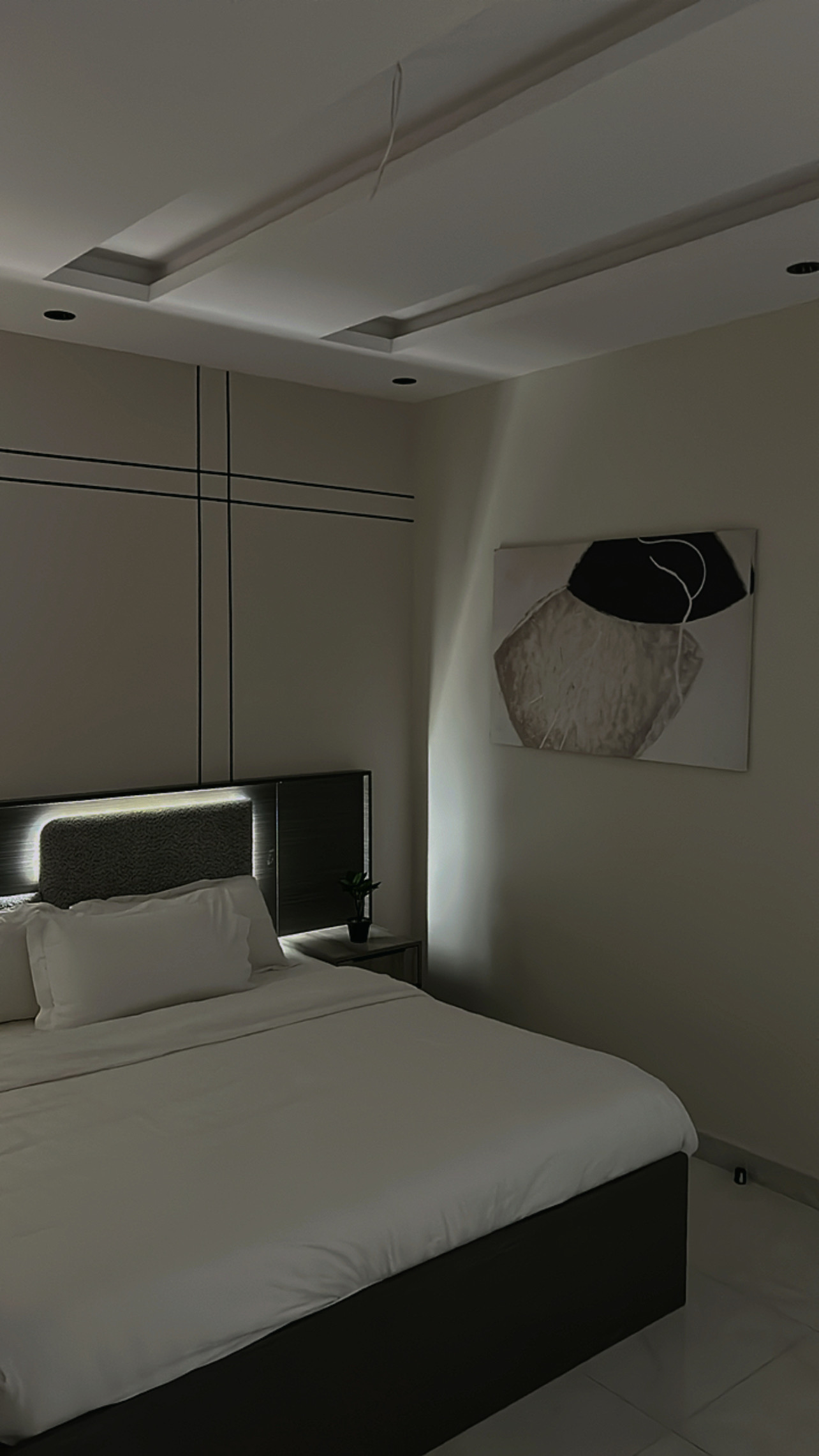 شقه بصاله انيقه وغرفه نوم