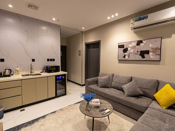 1BR apartment with livng room